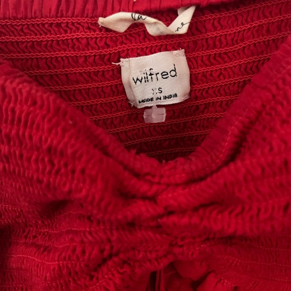 Aritzia Wilfred Red Top (Size S) - Picture 2 of 3